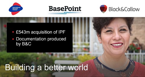 B&C assists with £543m acquisition of IPF by BasePoint